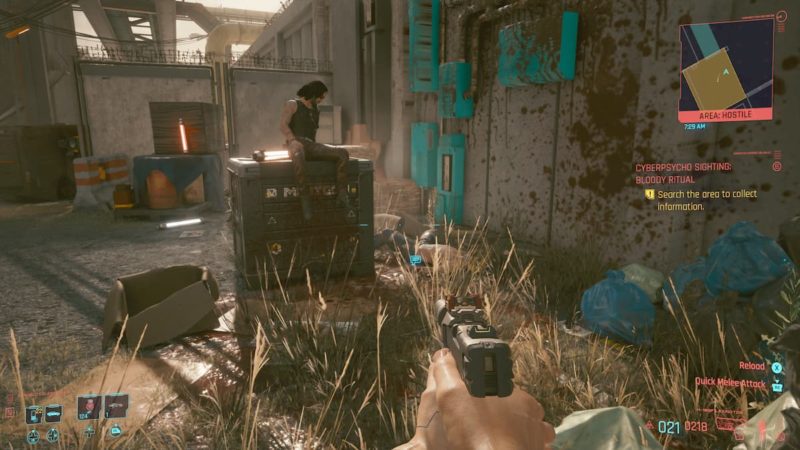 Cyberpsycho Sighting: Bloody Ritual - Cyberpunk 2077 - How to defeat ...