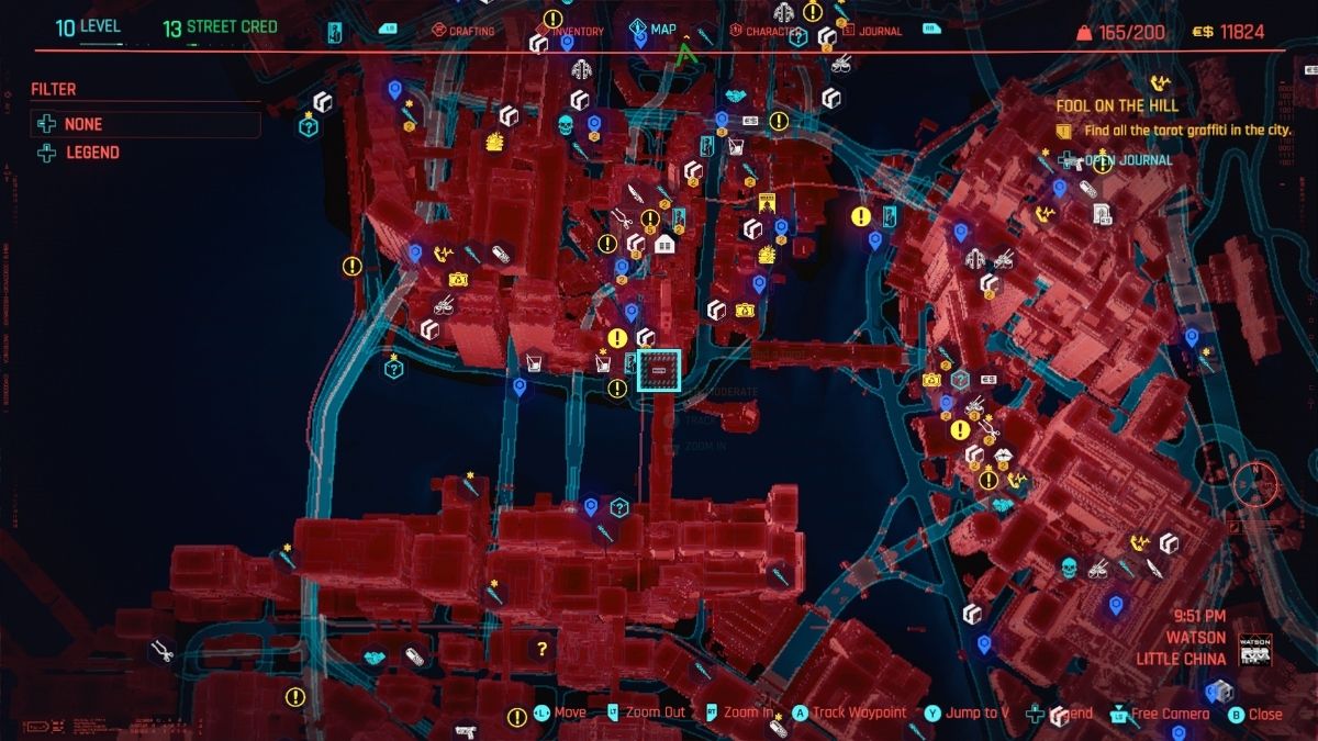 All Cyberpunk 2077 Tarot Card locations | Gamepur