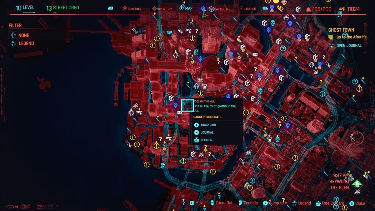 All Cyberpunk 2077 Tarot Card locations Gamepur