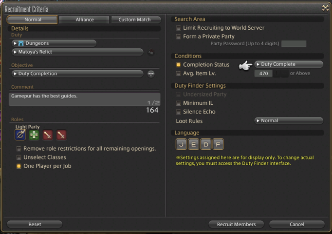 How To Use The Party Finder In Final Fantasy Xiv Gamepur