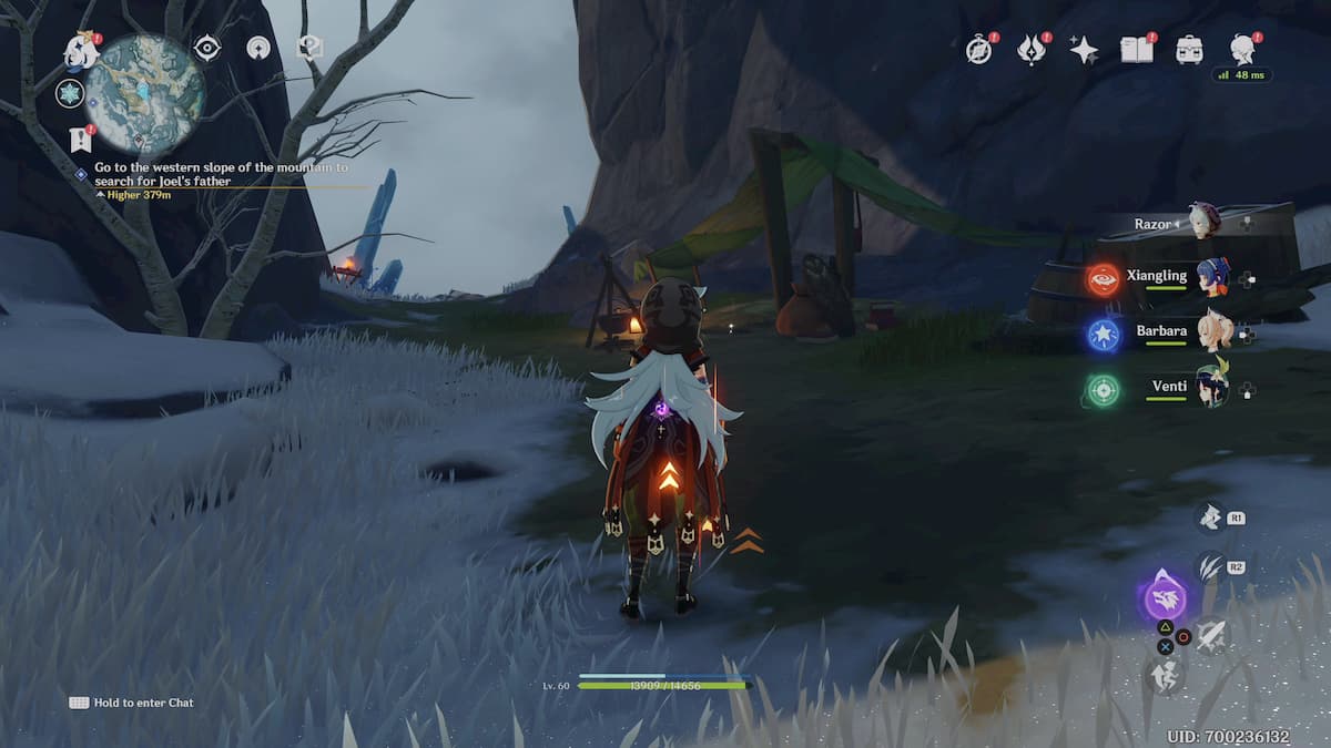 Lost in the Snow Quest Genshin Impact Gamepur