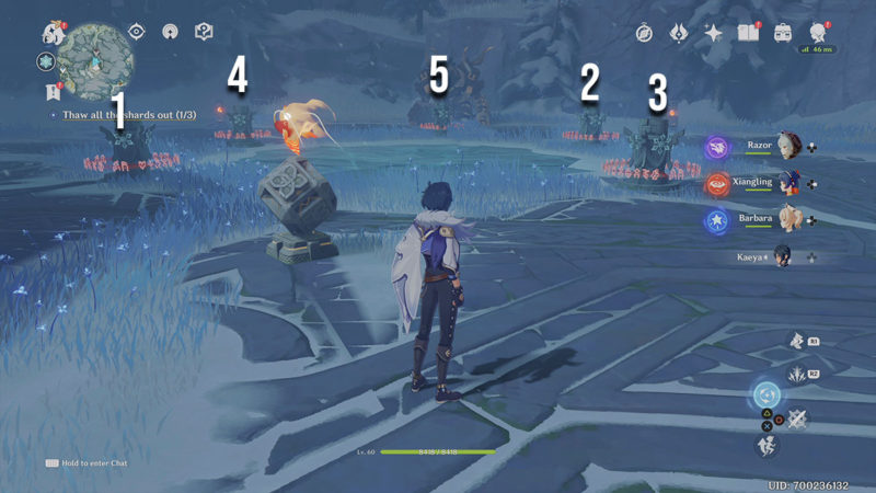 How To Thaw Out All The Shards Again In Genshin In the Mountains - How to thaw all the shards out - Genshin Impact