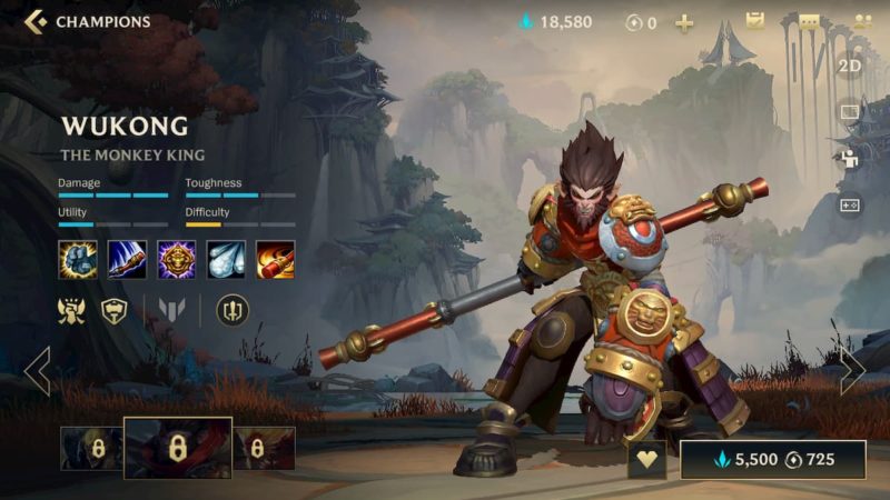 League Of Legends Wild Rift Wukong Ability Cost Build And Skins how-journey-to-the-west-influences-black-myth-wukong