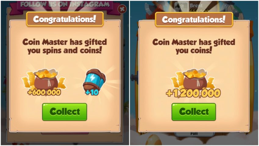 free spins in coin master