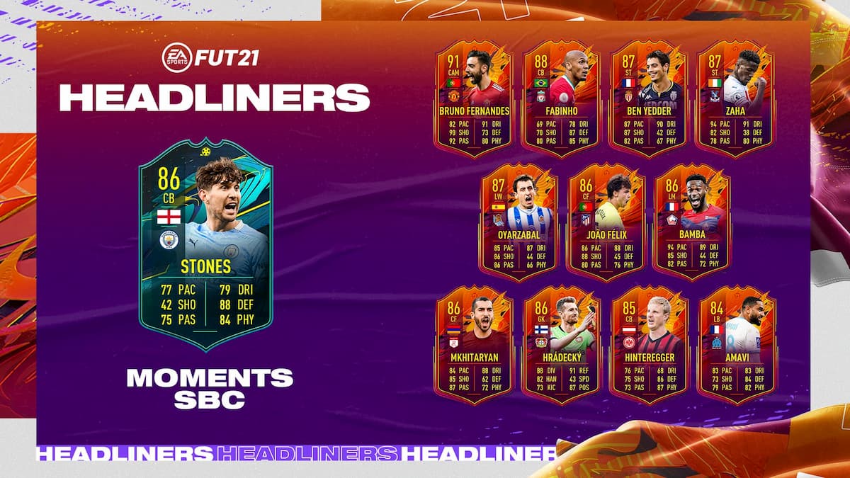 FIFA 21: How to complete Moments John Stones SBC ...