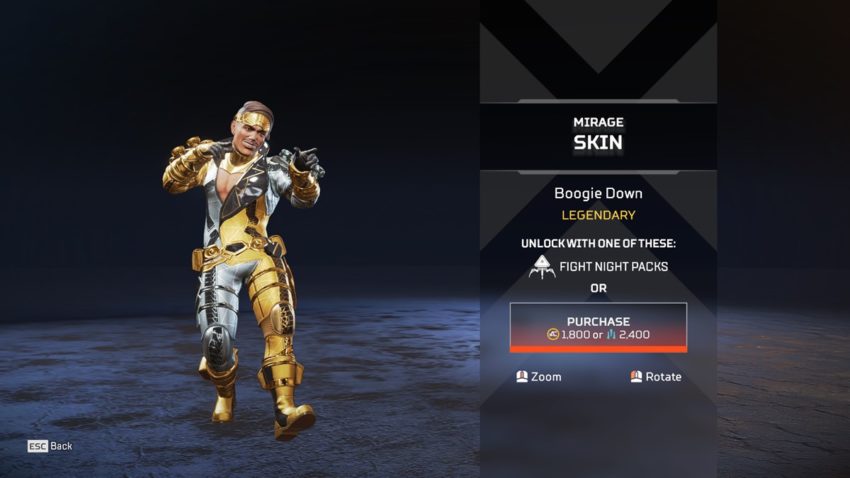 All Legend Skins For The Fight Night Collection Event In Apex Legends Gamepur