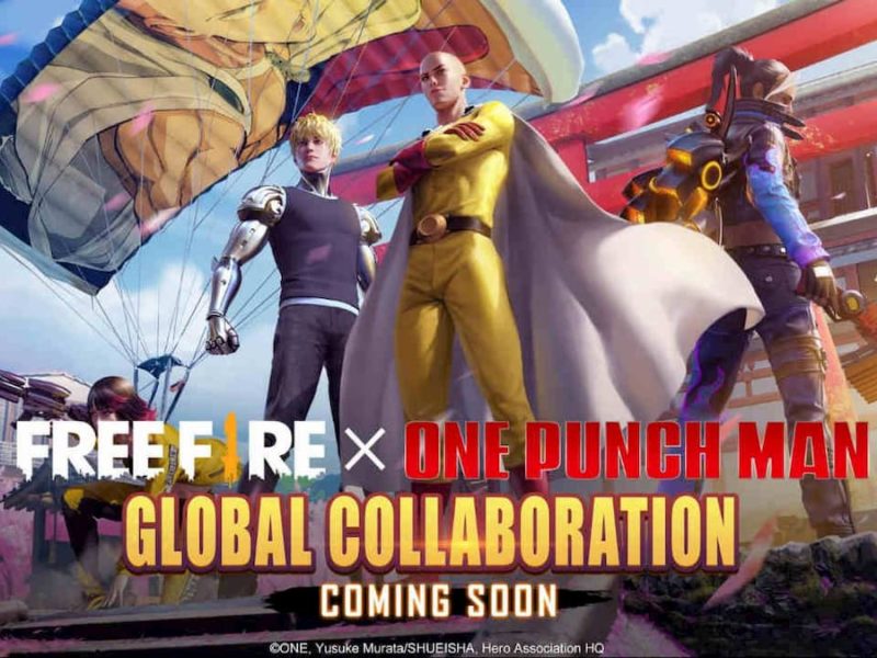 free fire one punch man event date