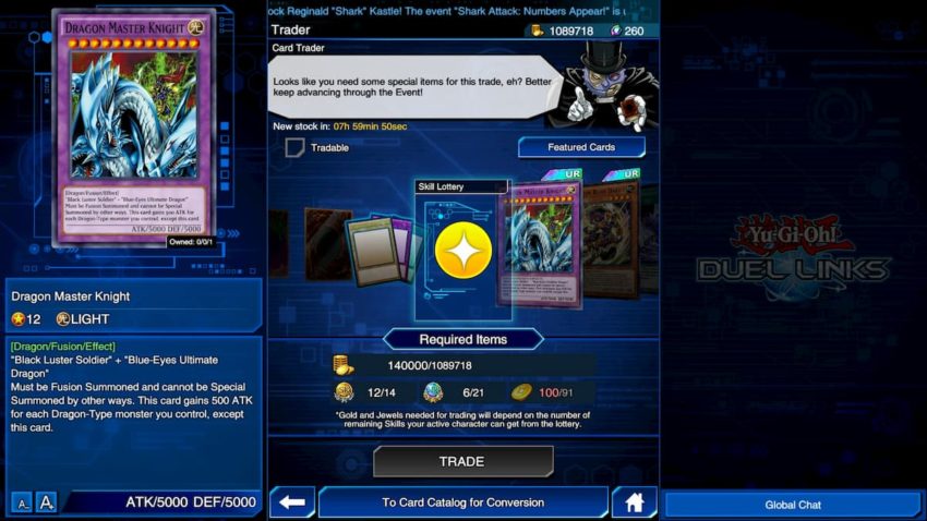 yugioh duel links gold coins