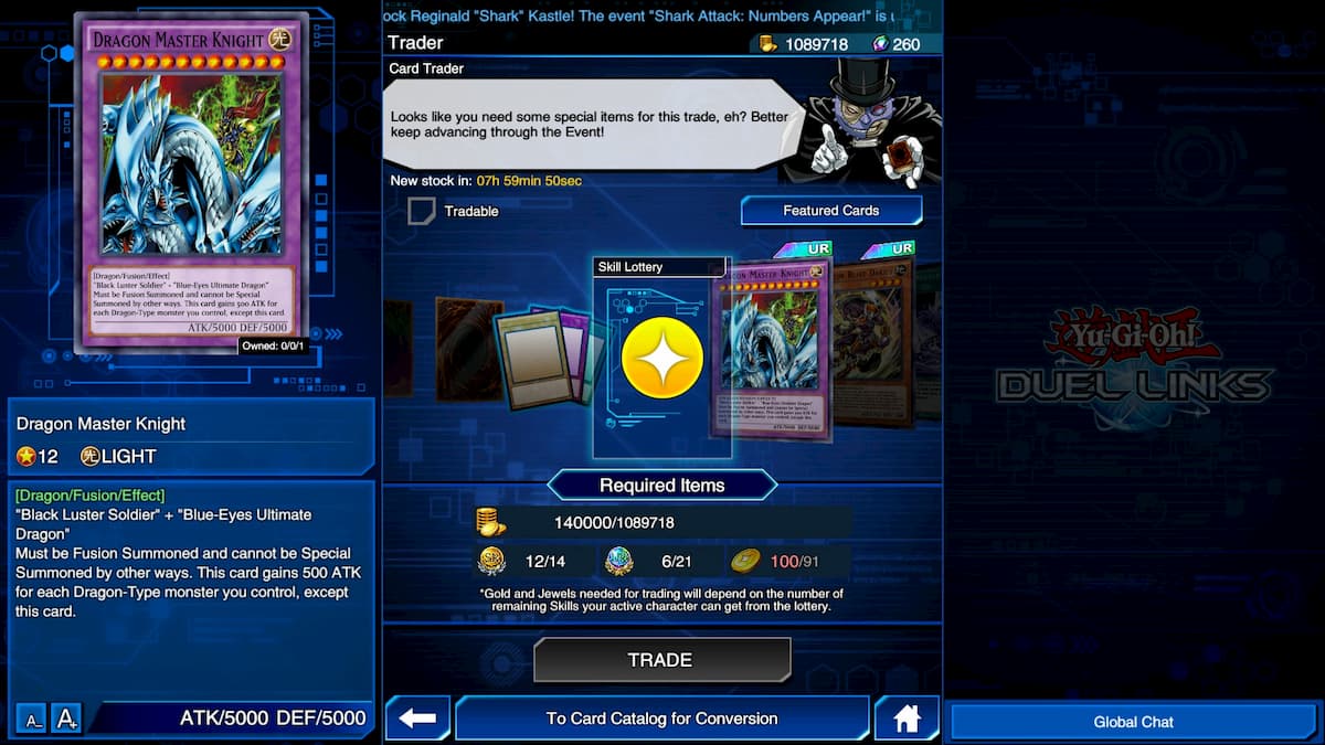 YuGiOh! Duel Links How to use and obtain Skill Chips Gamepur