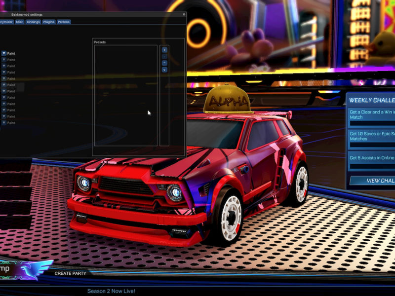 Bakkesmod rocket league. Bakkesmod rocket league