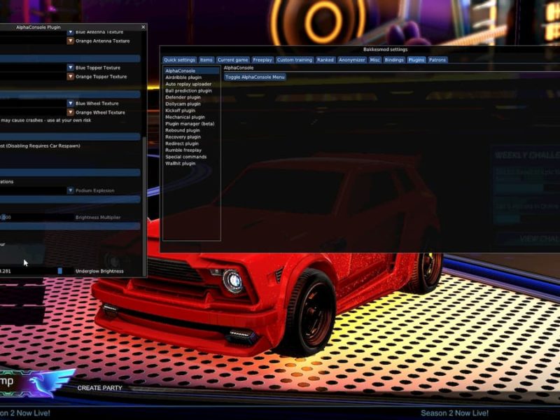 How to get underglow in Rocket League PC Gamepur