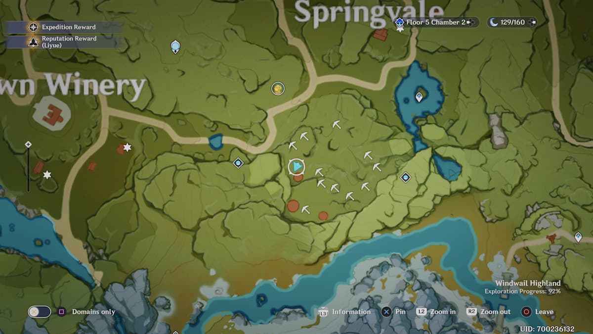 Genshin Impact Lost Riches Treasure Area 11 all treasure locations in