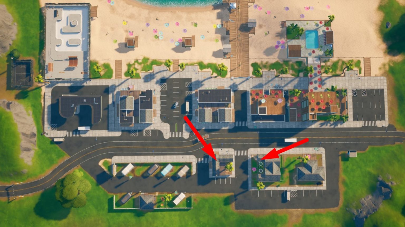 Where to collect books from Holly Hedges and Sweaty Sands Fortnite