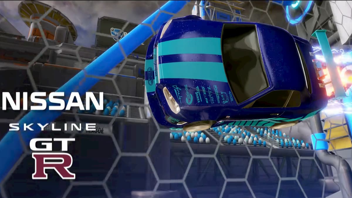 How to get the Nissan Skyline GTR in Rocket League Gamepur