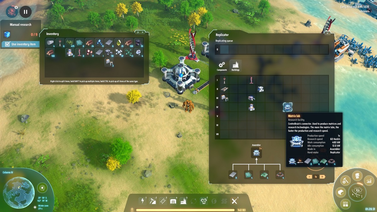 How to use a Matrix Lab in Dyson Sphere Program Gamepur