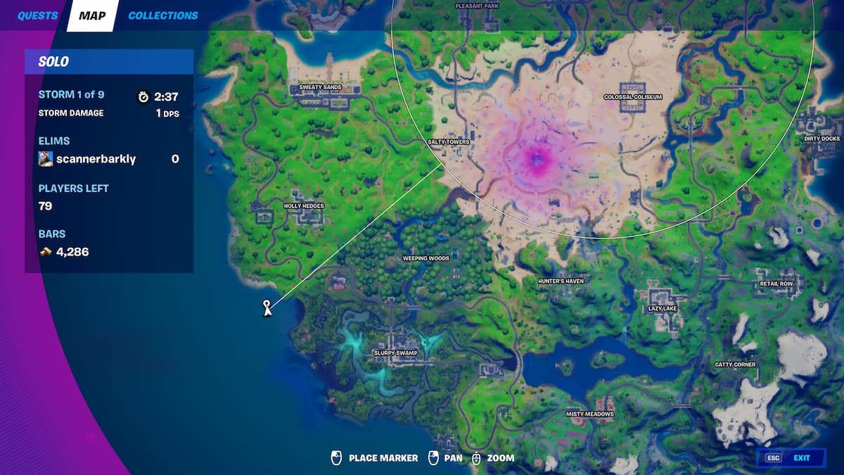 Where to find a hidden bunker in Fortnite Chapter 2 Season 5 Gamepur