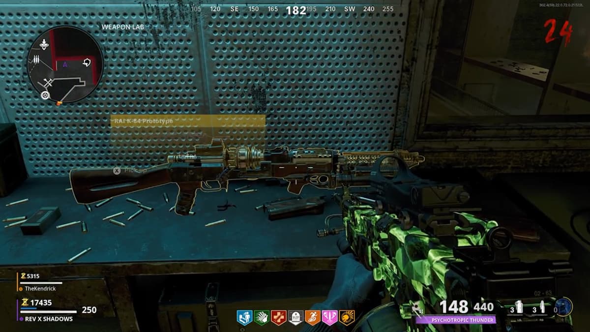 How to build the RAIK84 wonder weapon in Firebase Z in Call of Duty Black Ops Cold War Gamepur