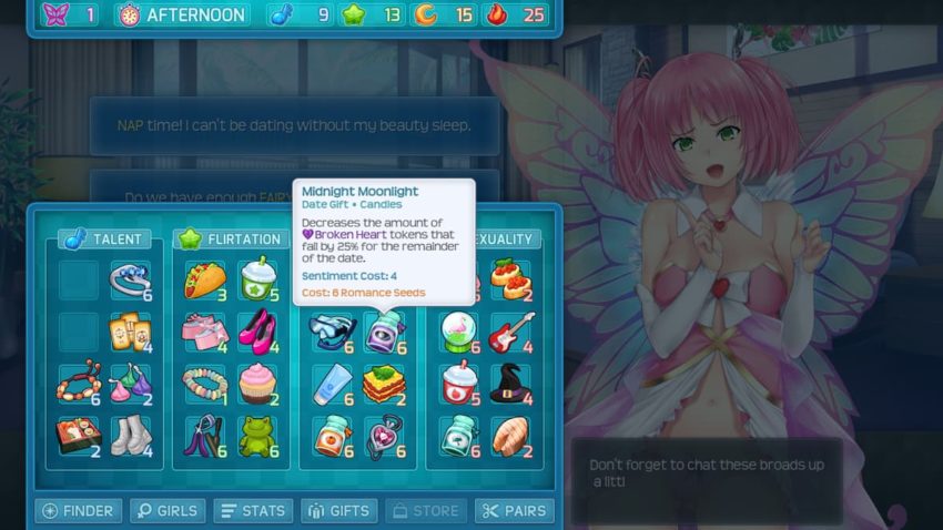 Date guide huniepop gifts Date Gifts