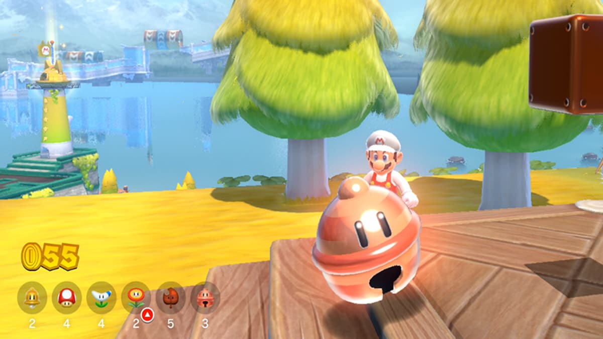 What Is The Pink Lucky Bell In Super Mario 3d World Bowser S Fury Gamepur