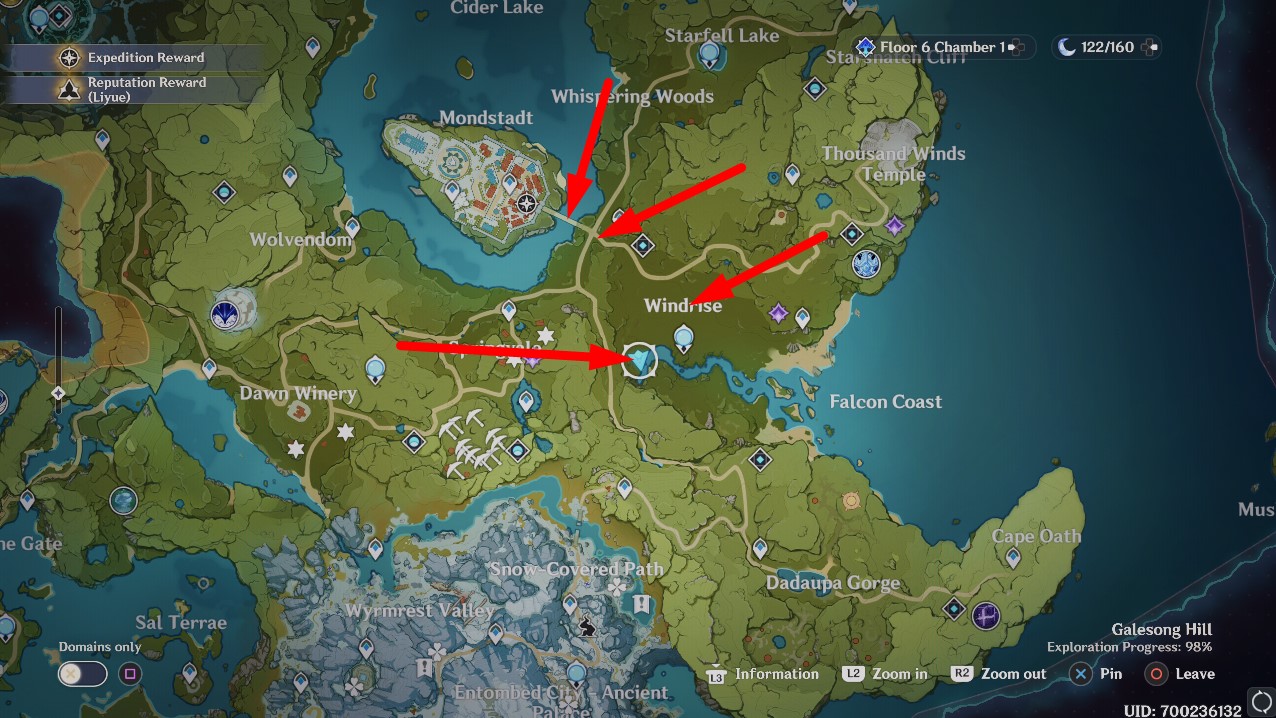 The best locations to farm Fowl in Genshin Impact Gamepur