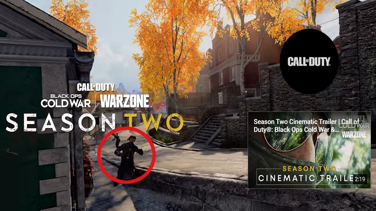 Outbreak in Call of Duty Black Ops Cold War Zombies Story, map size