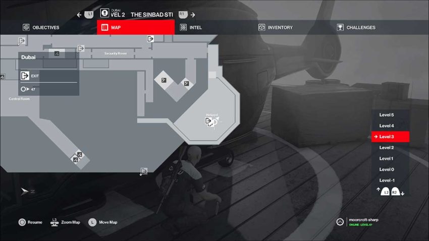 knife-5-level-2-hitman-3-locatiom