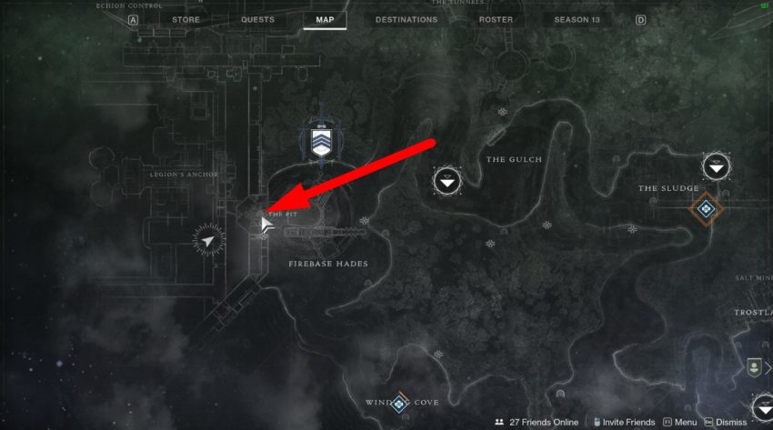 Destiny 2 - The Pit Lost Sector Location - Gamepur