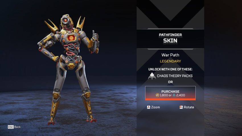 All Legend Skins In The Chaos Theory Collection Event For Apex Legends Gamepur