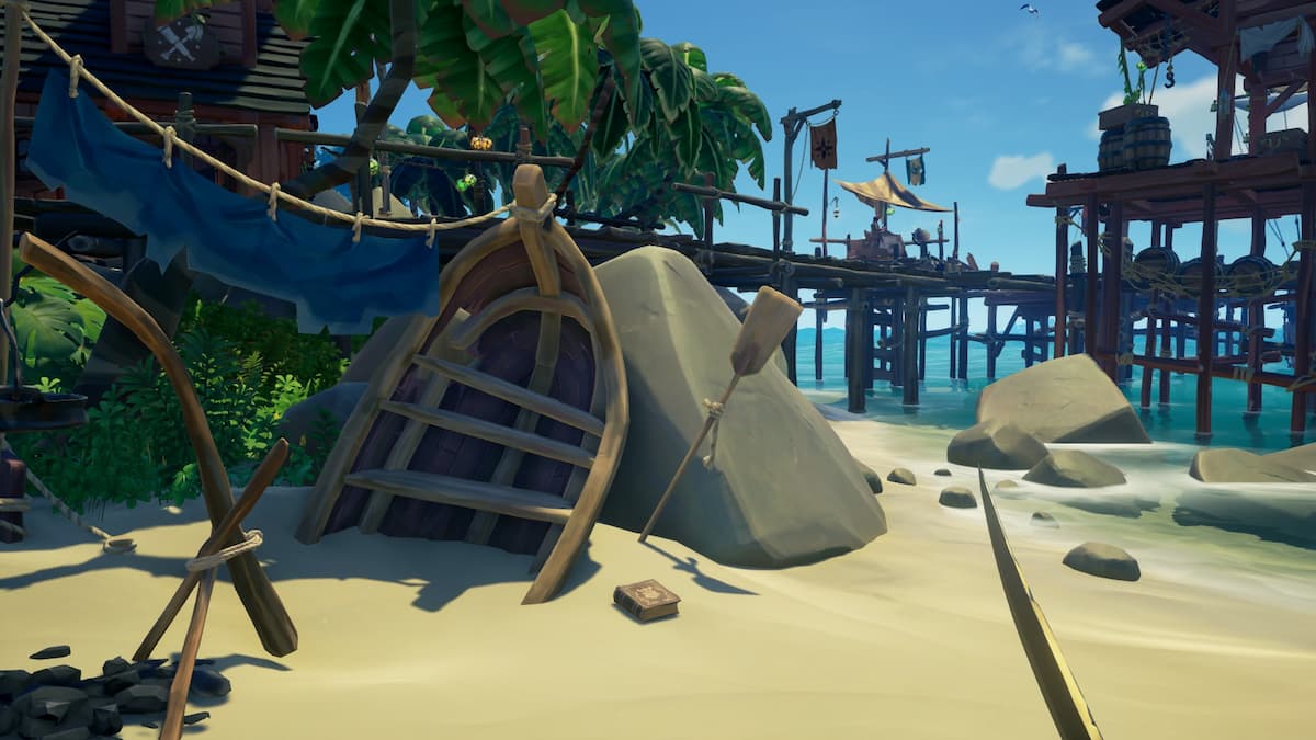 All Glitterbeard journal locations in Sea of Thieves Gamepur