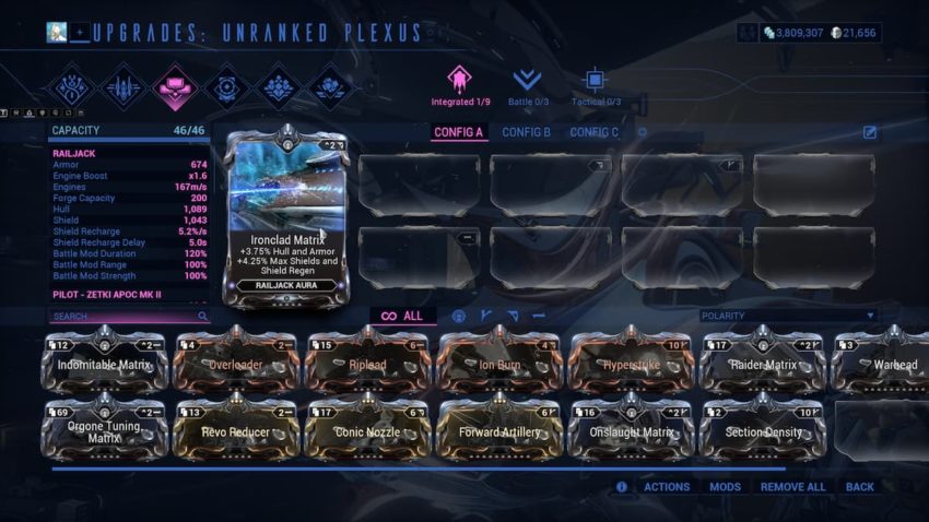 how to use mods in warframe