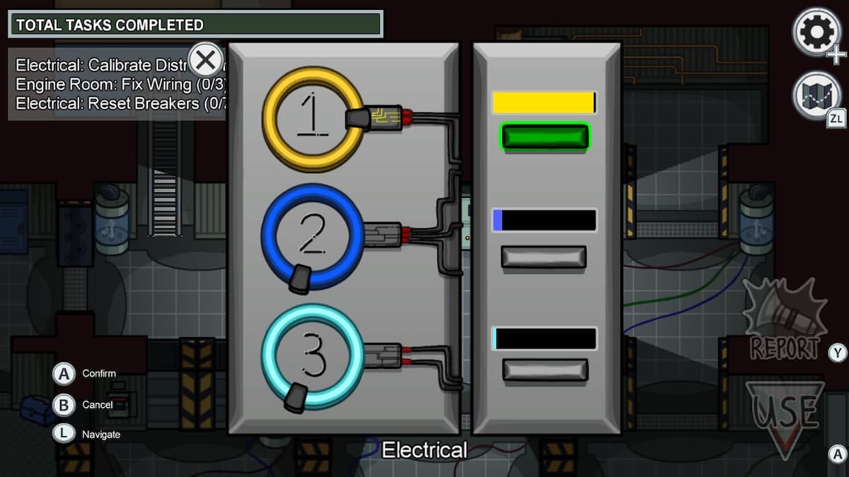 How to complete all Electrical tasks on the Airship in Among Us Gamepur