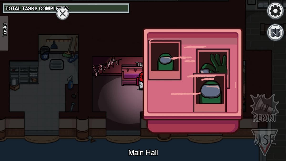 How to complete all Main Hall tasks on Airship in Among Us Gamepur