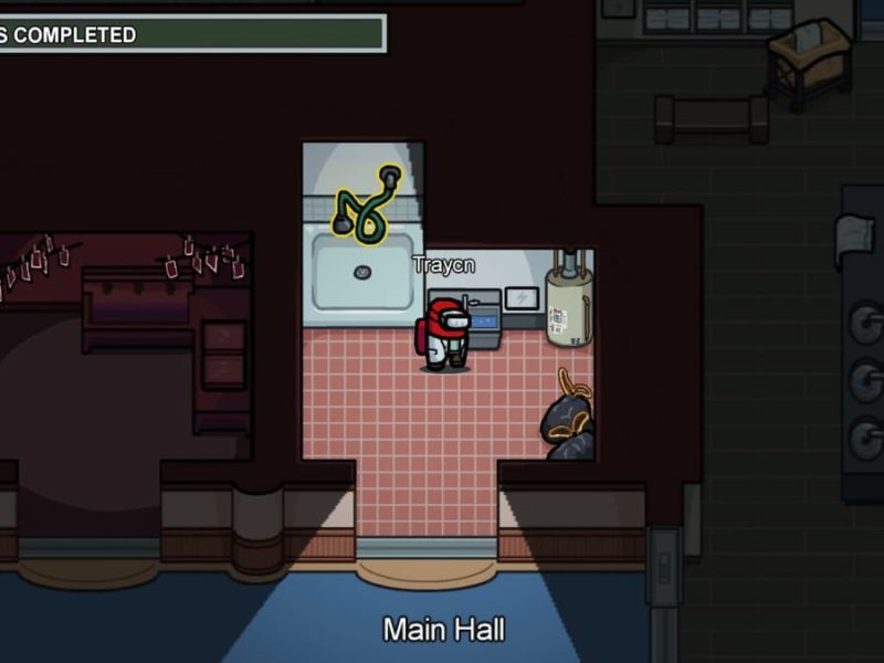 How to complete all Main Hall tasks on Airship in Among Us Gamepur