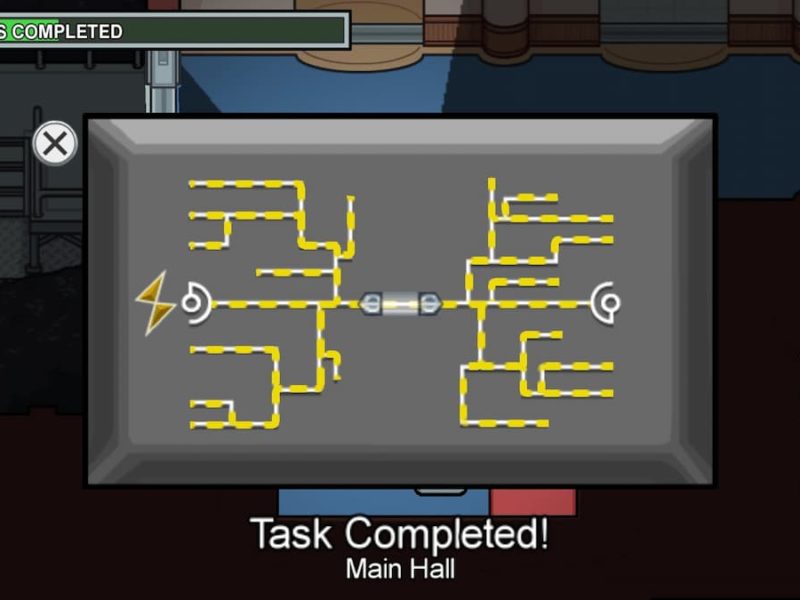 How to complete all Main Hall tasks on Airship in Among Us Gamepur
