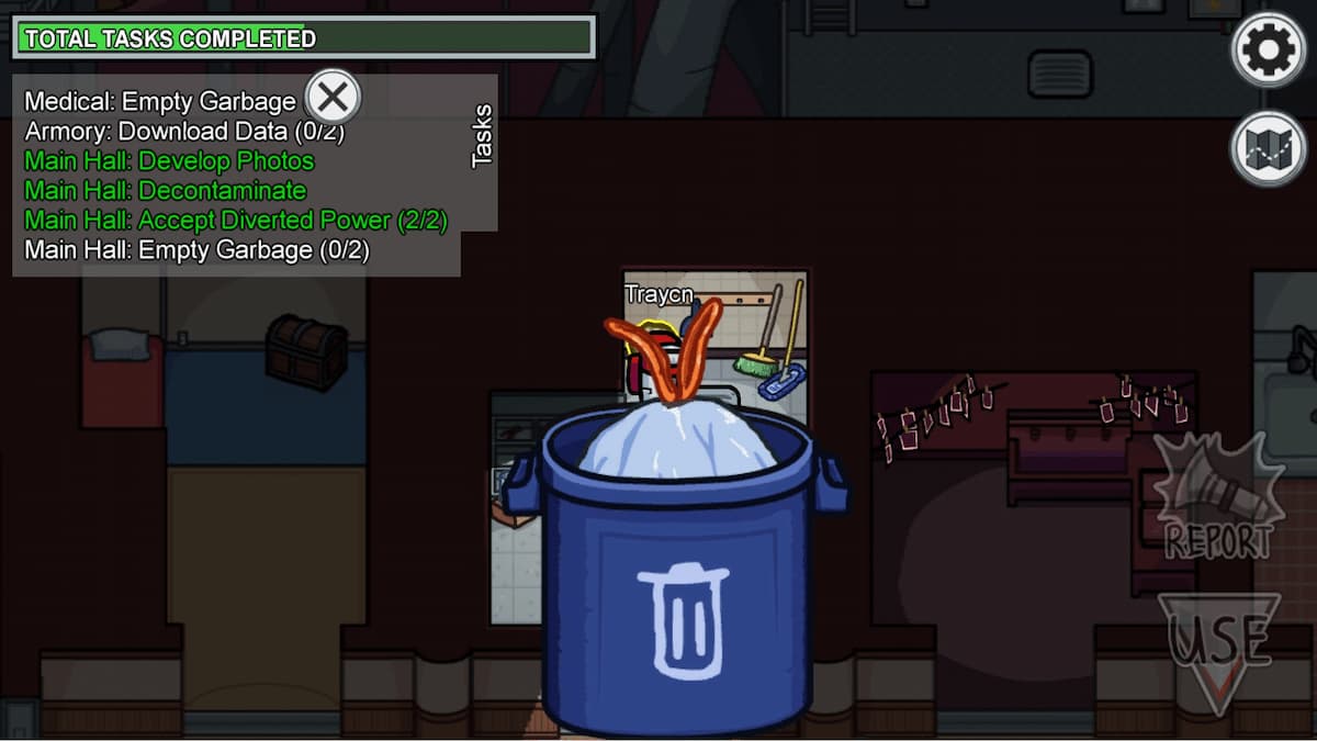 How to complete all Main Hall tasks on Airship in Among Us DoubleXP