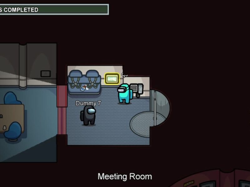 How to complete all Meeting Room tasks on Airship in Among Us Gamepur