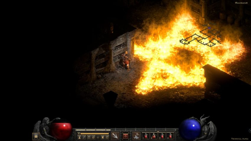 diablo 2 always show items