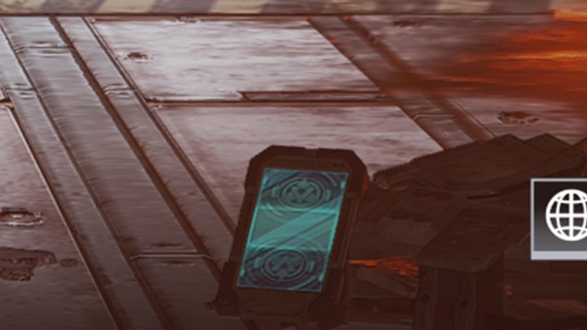 Corrupted Keycard in lobby