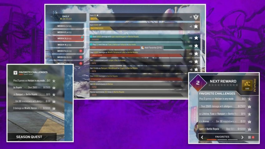 favorite challenges