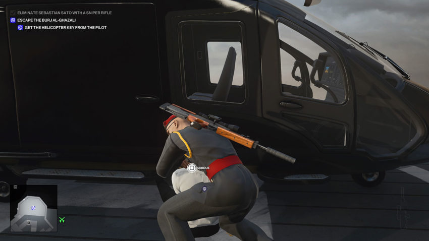 subdue-helicopter-pilot-hitman-3
