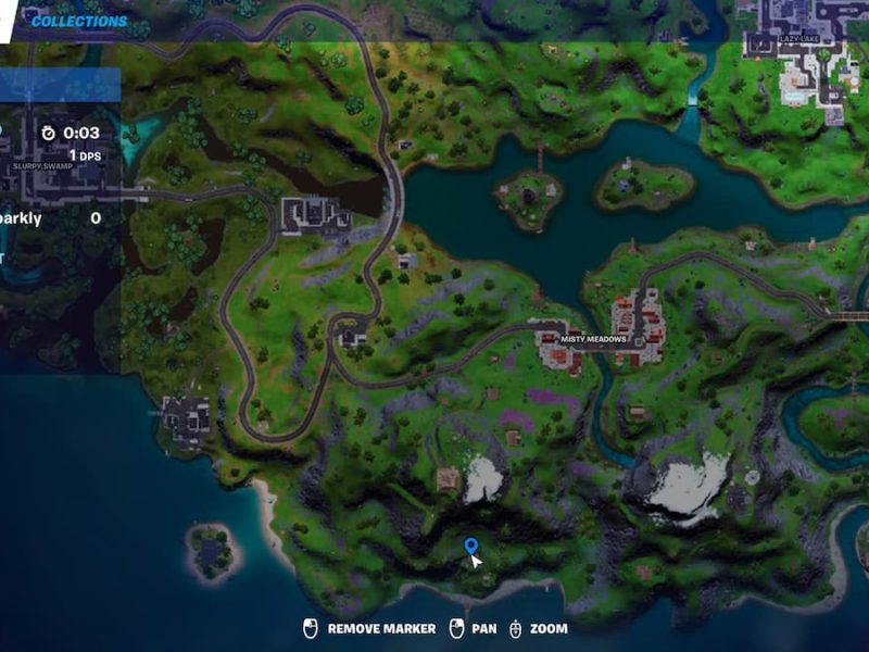 Where to interact with Bunker Jonesy's Conspiracy Board in Fortnite
