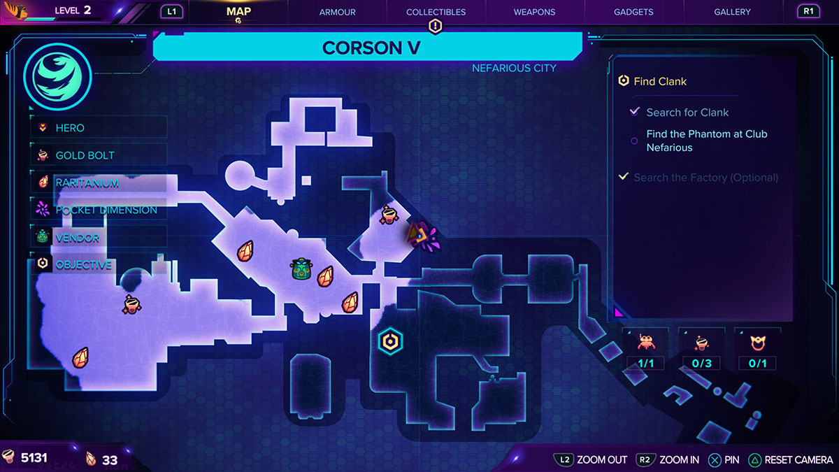 Ratchet & Clank Rift Apart Corson V Pocket Dimension location guide