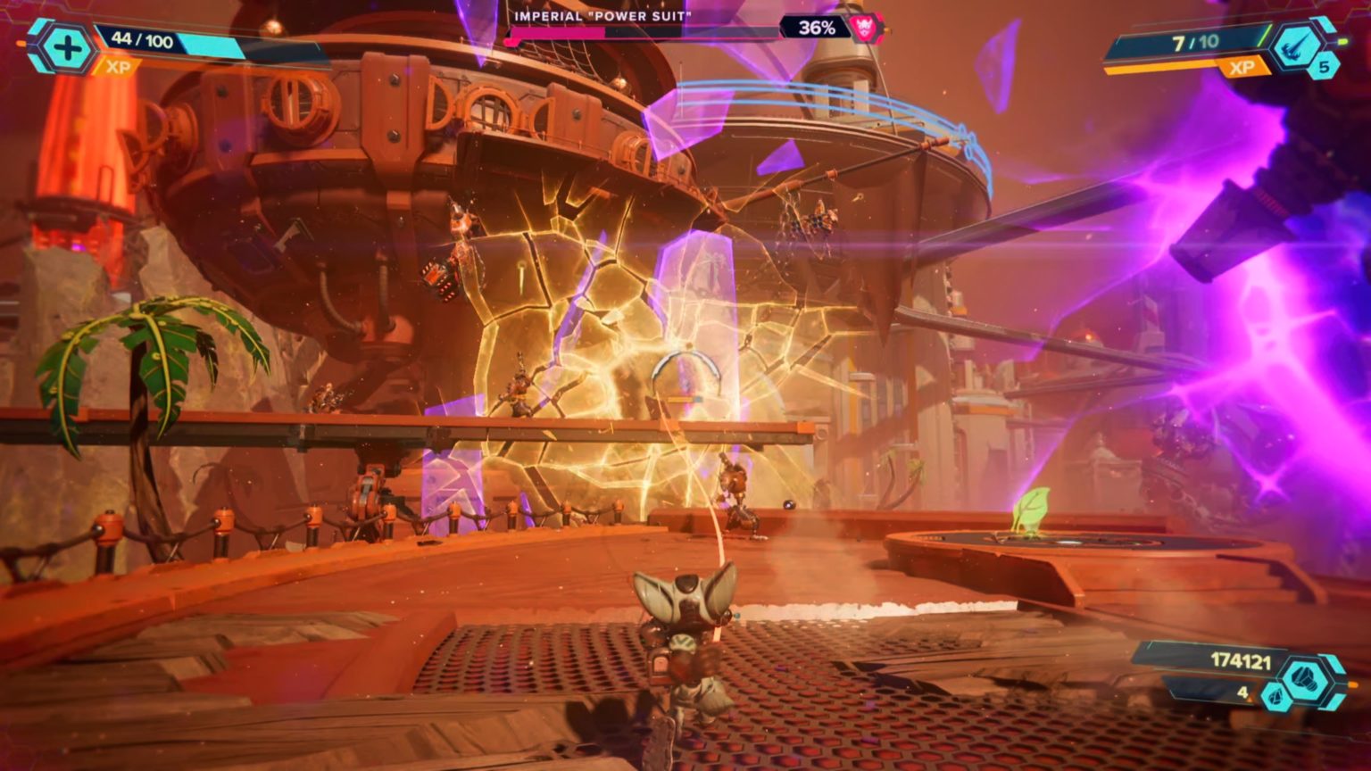 Ratchet & Clank Rift Apart How to beat Emperor Nefarious Gamepur