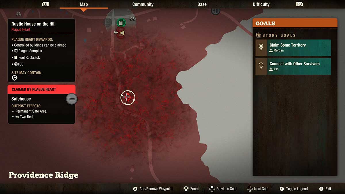 state of decay 2 map