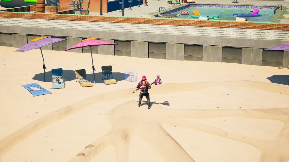 Where to place Boomboxes in Believer Beach in Fortnite Gamepur