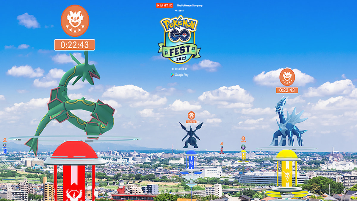 All Pokémon Go Fest 2021 Raid Day raid hour rotations and legendary