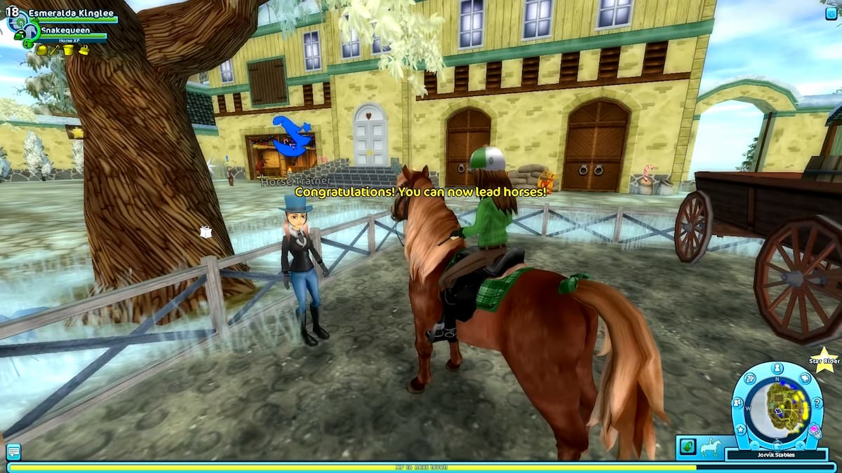 How to lead your horse in Star Stable Nix Quileste