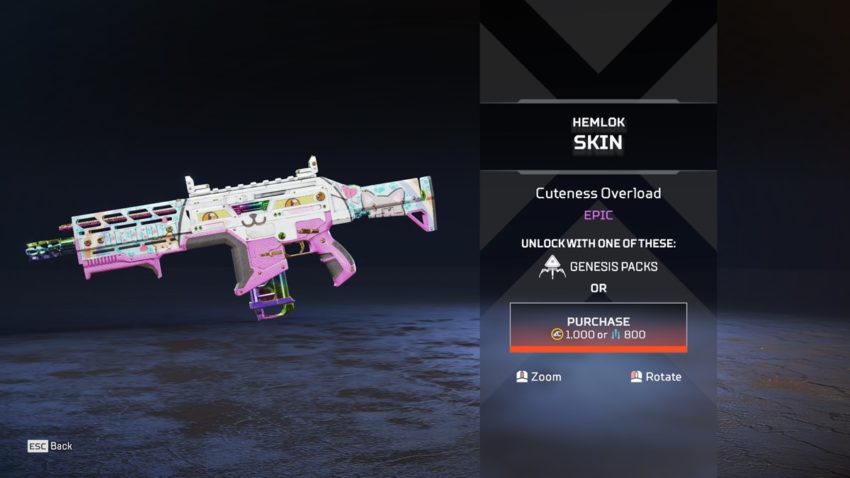 All Weapon Skins In The Genesis Collection Event For Apex Legends Gamepur