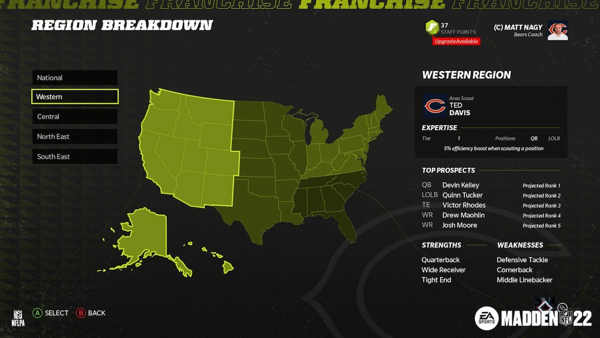 How Franchise Scouting will work in Madden 22 Gamepur