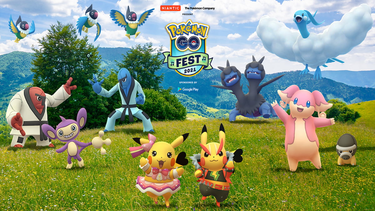 All Pokémon Go Fest 2021 habitat times and Pokémon spawns in Pokémon Go